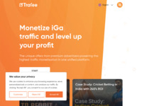 Trafee Website Preview